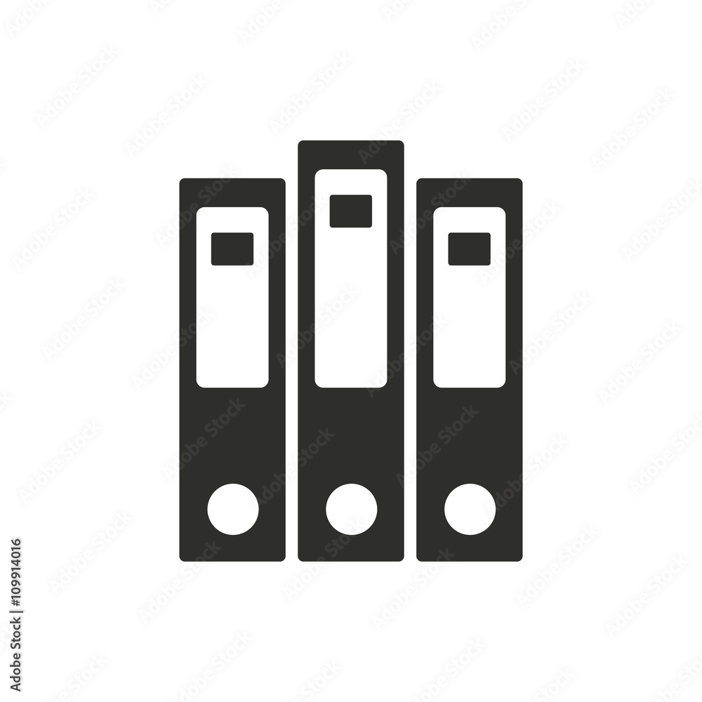 Binder - vector icon. Binder - vector icon.