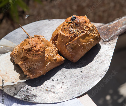 Cypriot Easter cheese pies Flaounes photo