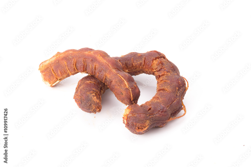 Fototapeta premium Tamarind on white background