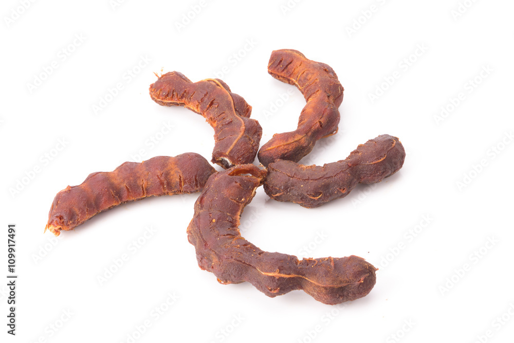 Obraz premium Tamarind on white background