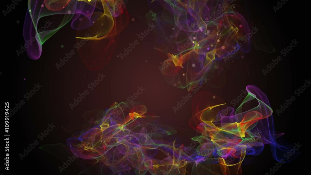 Abstract motion background, shining lights, energy waves and sparkling fireworks style particles, seamless loop able. Abstract motion background, shining lights, energy waves and sparkling fireworks style particles, seamless loop able.