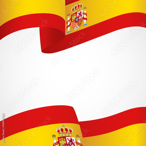 Decoration of Spain insignia on white