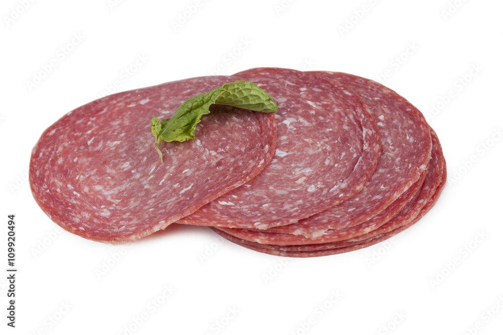pile of salami pile of salami