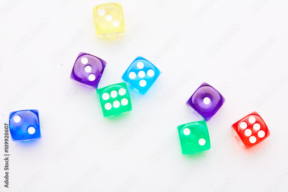 colored dice colored dice