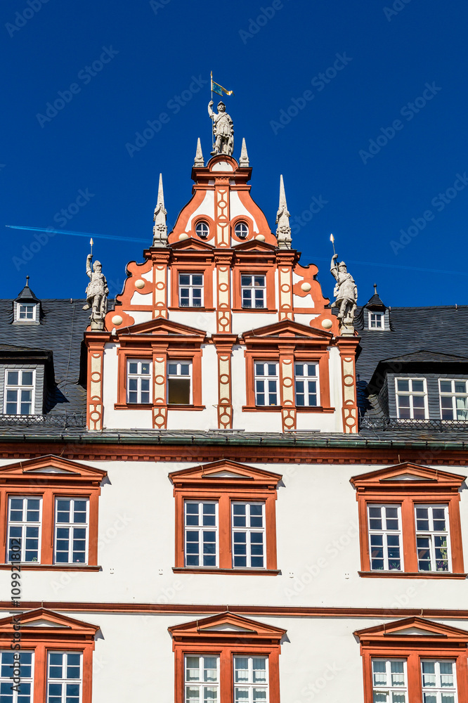 Fototapeta premium Stadthaus in Coburg