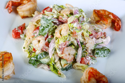 Shrimp salad