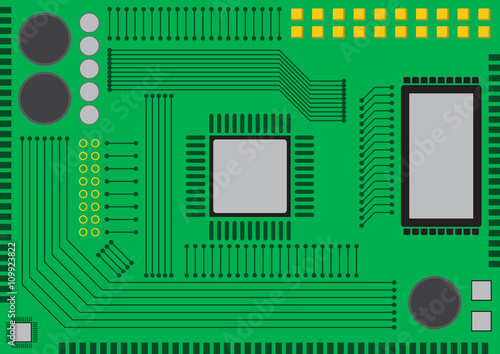 Circuit board flat design