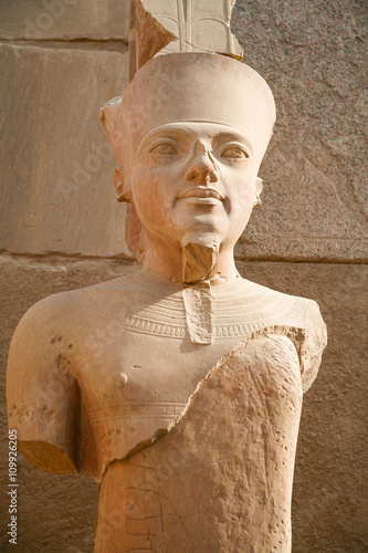 statue in Karnak Temple