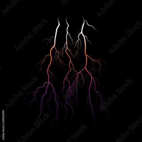 Lightning gradient vector