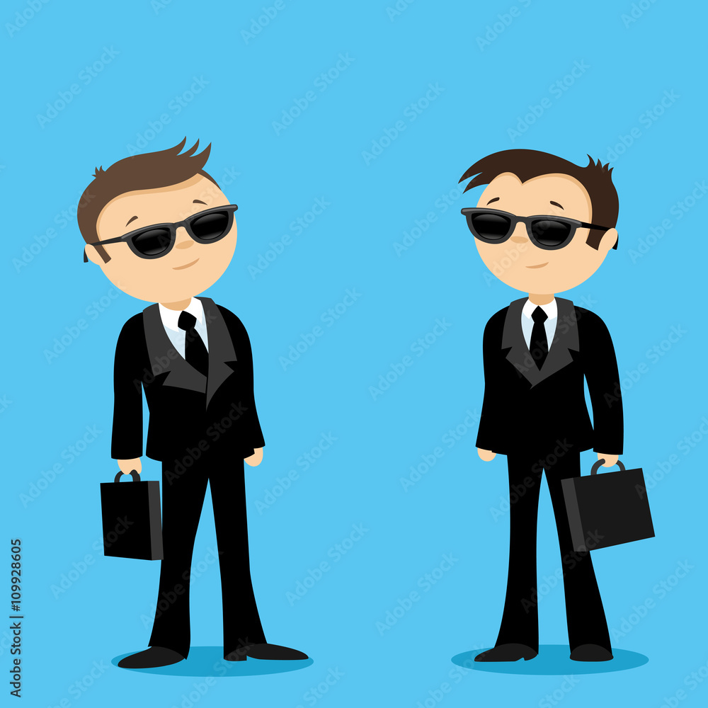 Fototapeta premium Two business man.