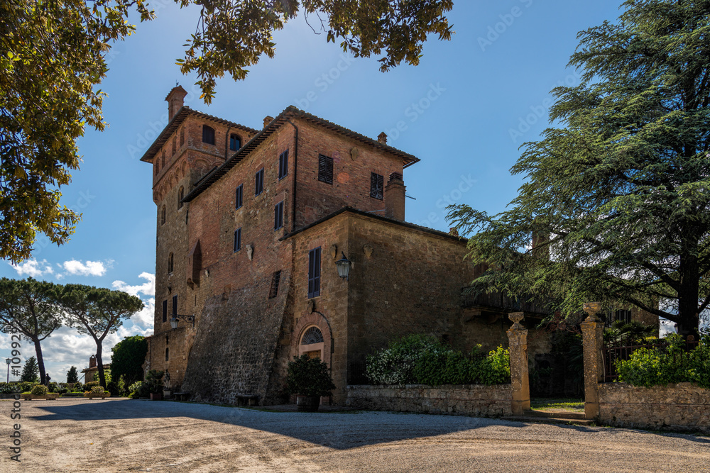 Palazzo Massaini near Pienza