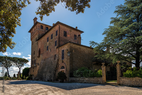 Palazzo Massaini near Pienza photo