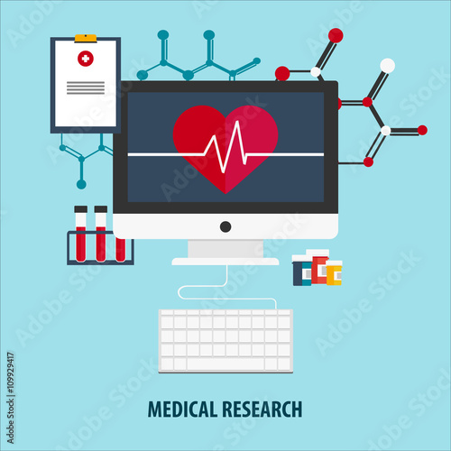 Flat vector illustration. Medical help. First aid. Online doctor. Heart care. Pharmacy, medicaments and vaccines. Healthcare.