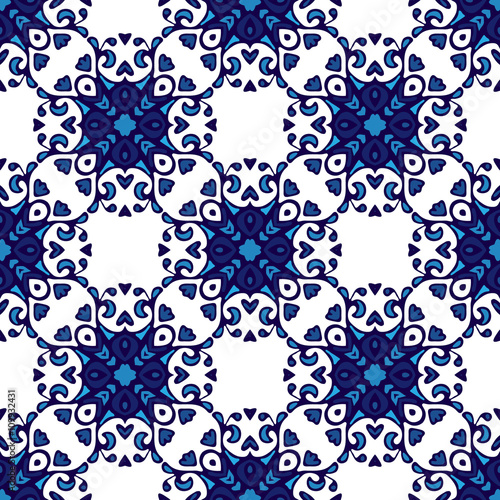 seamless tiled vector pattern 
