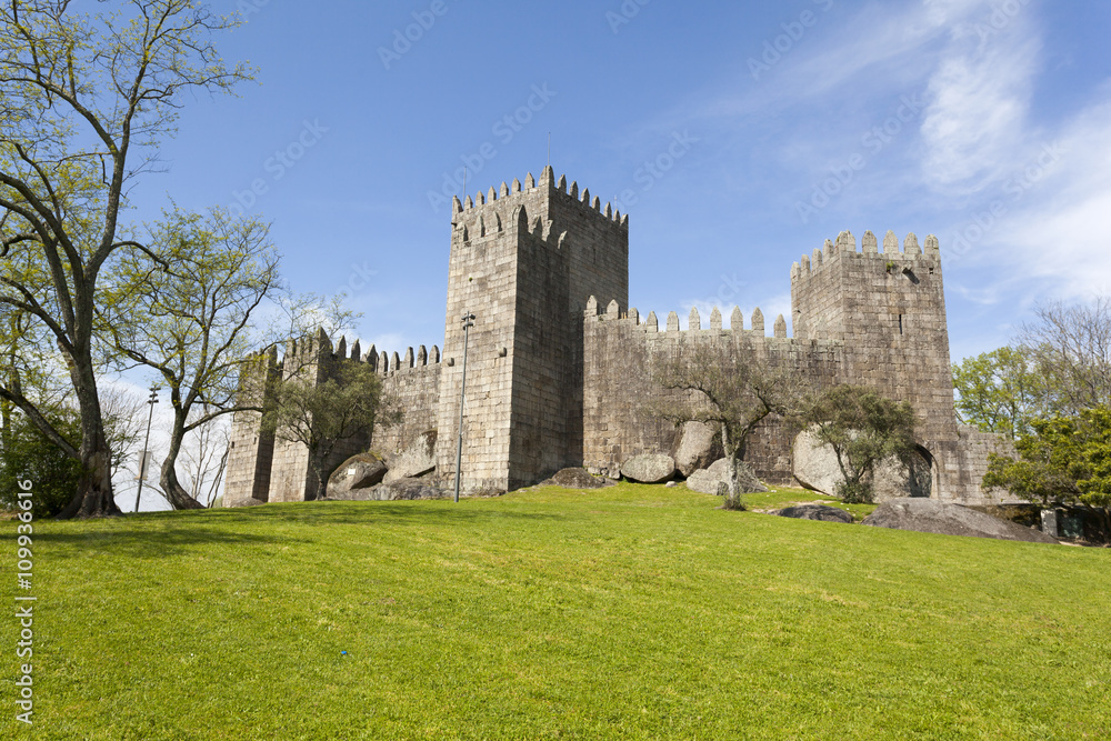 Guimaraes castle and park - Portugal