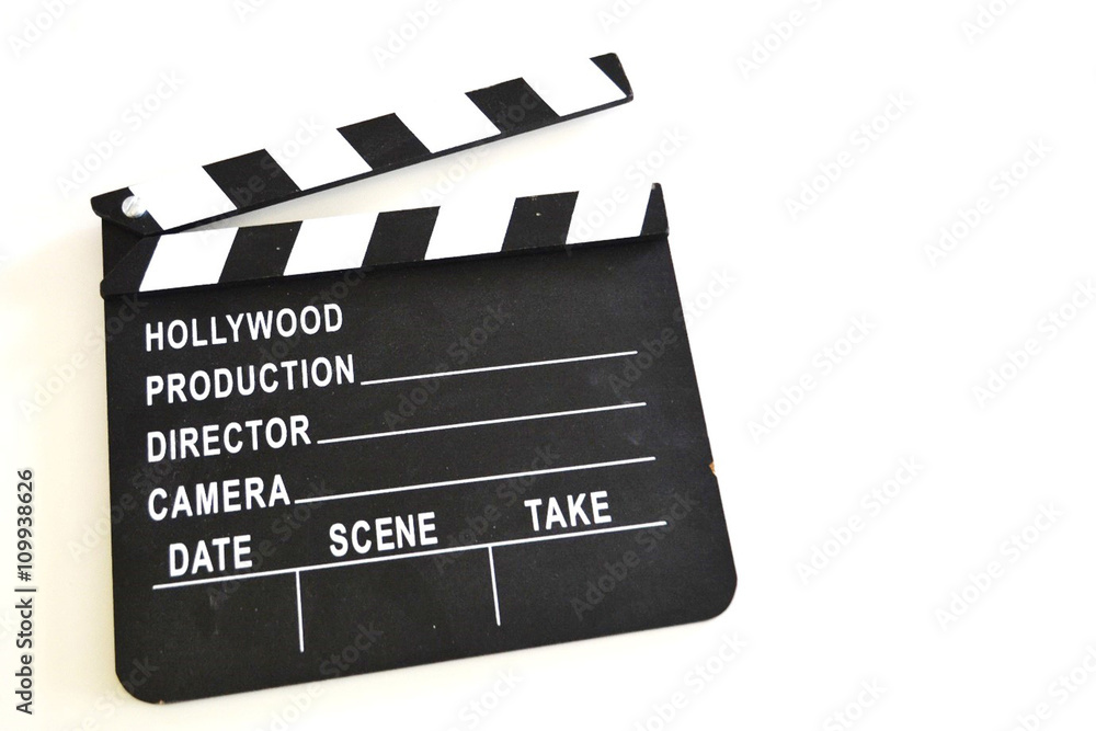 Obraz premium Płyta klapy filmu