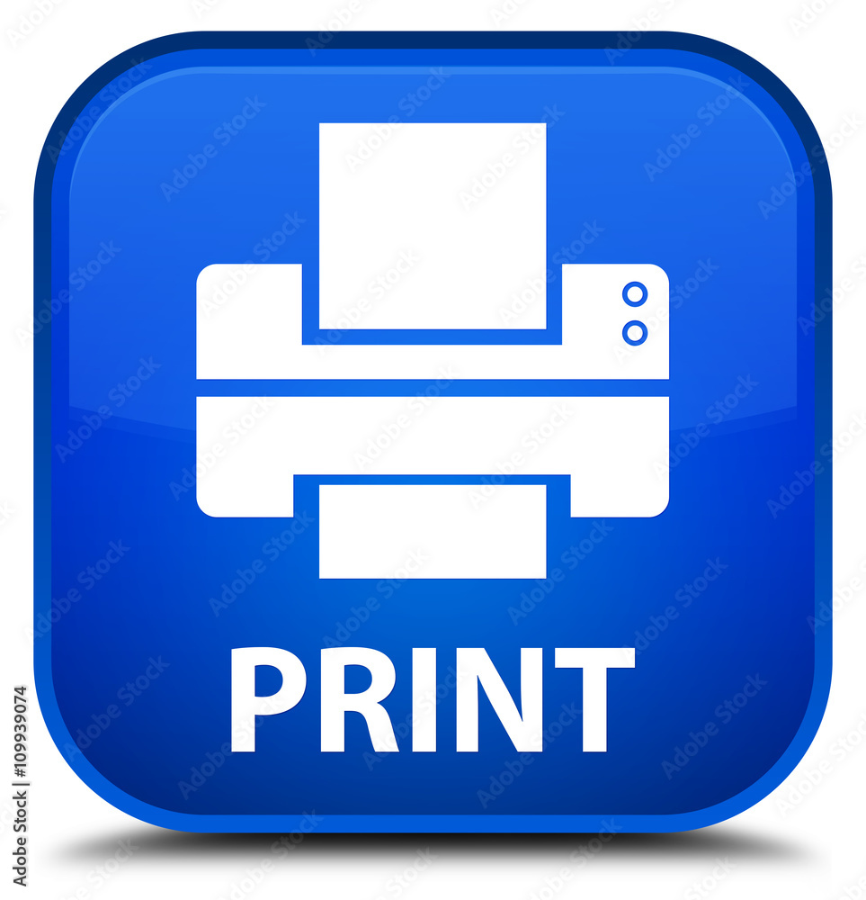 Print (printer icon) blue square button Print (printer icon) blue square button