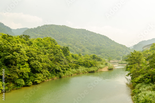 asian river in taiwan