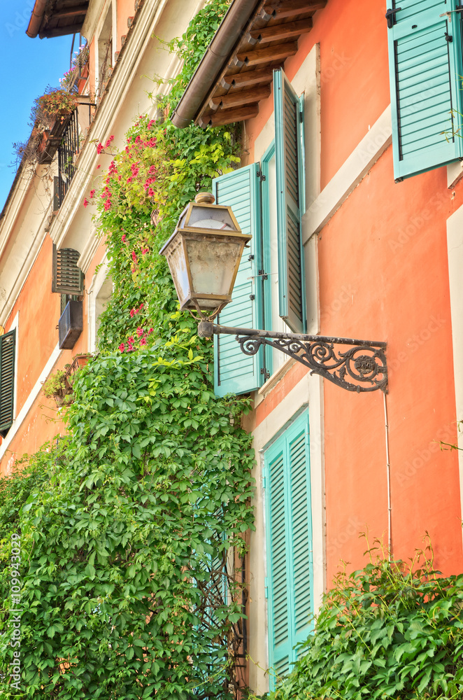 Traditional italian alley