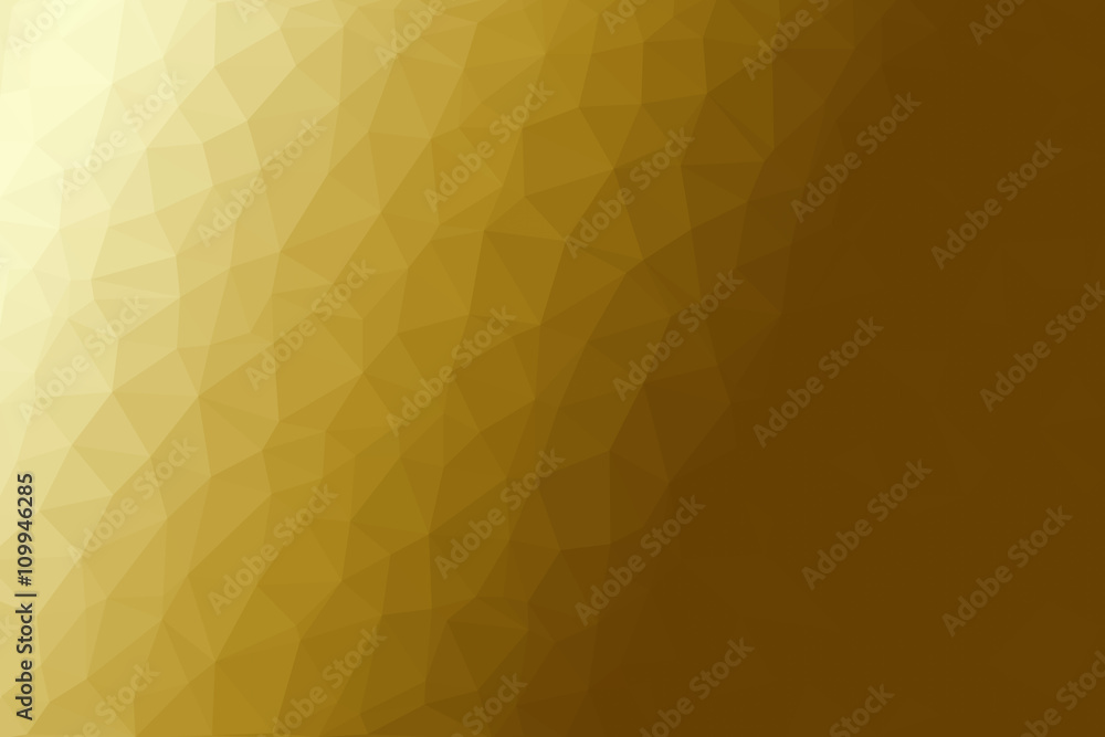 Obraz premium gold polygon pattern for background or web banner design.