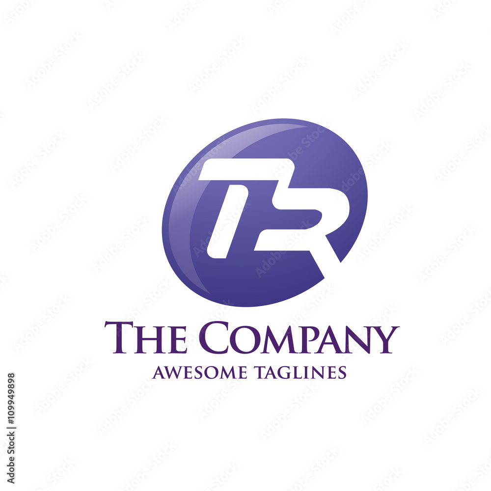 Letter TR Logo Icon Design Template Elements Letter TR Logo Icon Design Template Elements