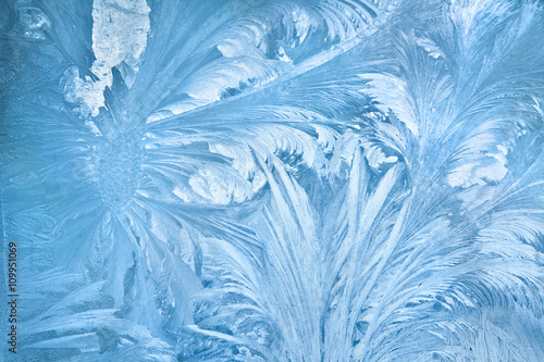 Quadro em tela Abstract frost