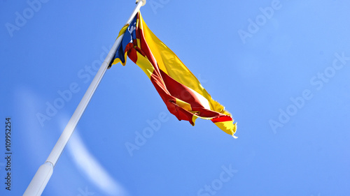 Bandera catalana, Catalunya, España