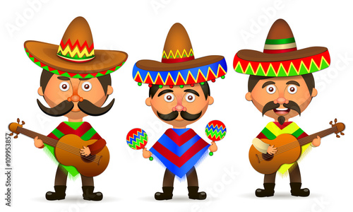  Mexican in a sombrero