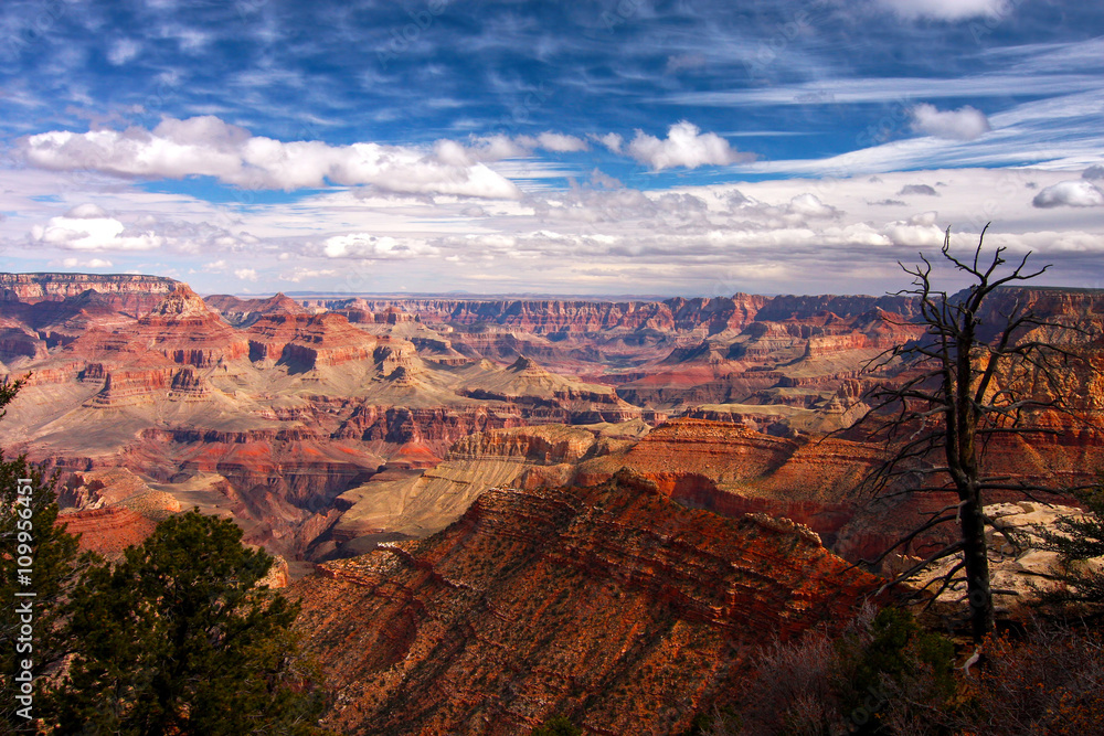 Grand Canyon seen from above