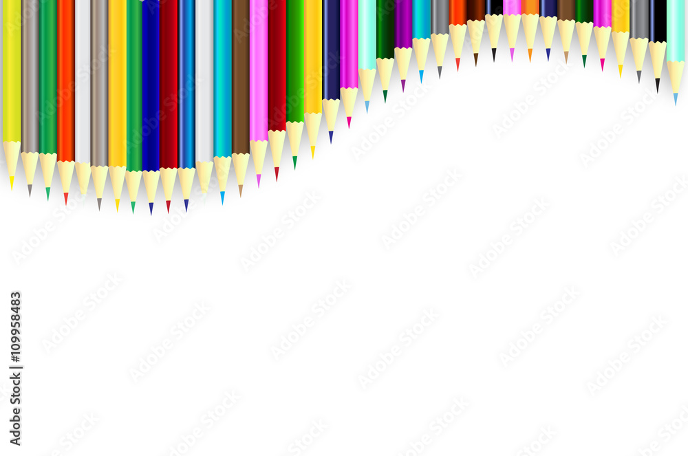 Obraz premium colored pencils 