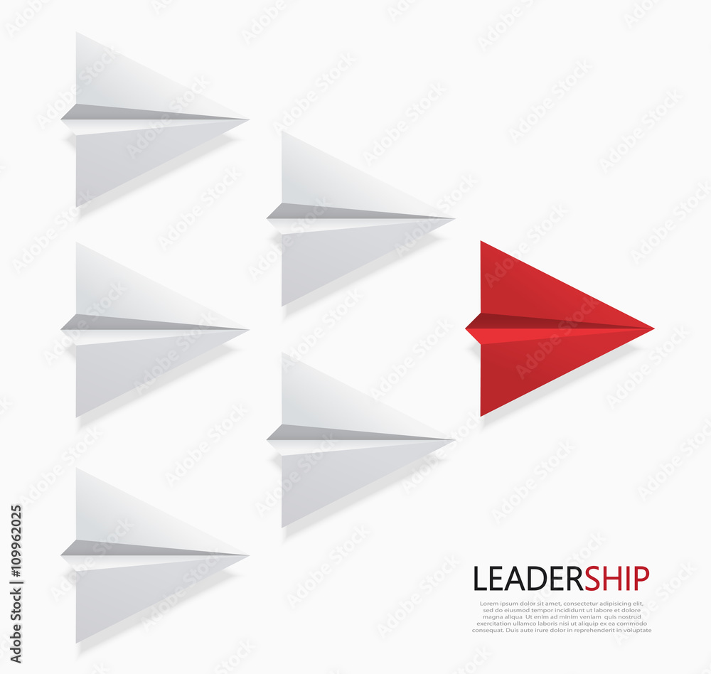 Vector modern concept leadership background. Vector modern concept leadership background.