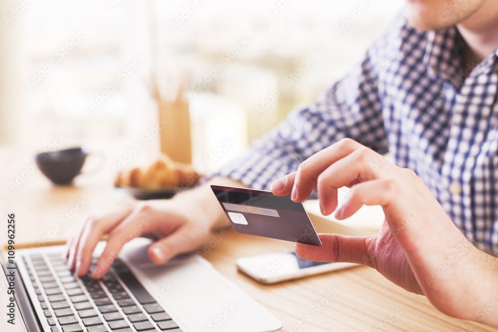 Fototapeta premium Online shopping concept