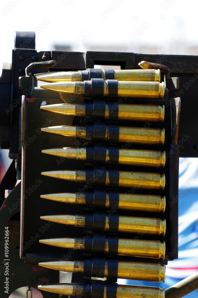 Machine gun ammunition WW II