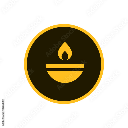 Colorful CC Button