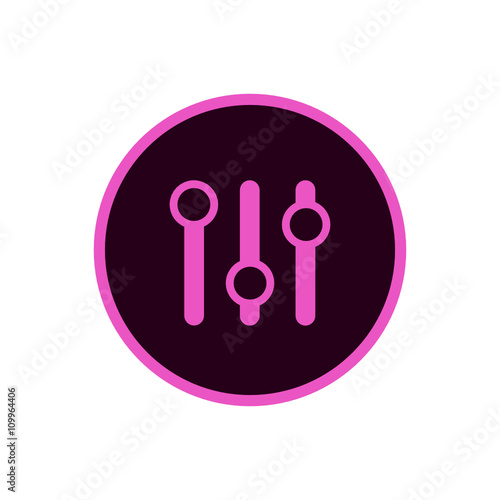 Colorful CC Button