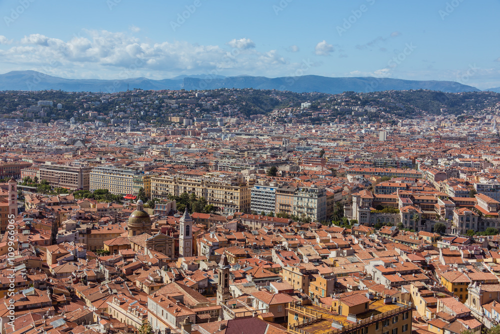 View of Nice (France) 