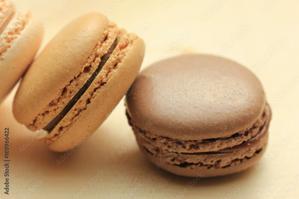 Pastel colored macarons Pastel colored macarons