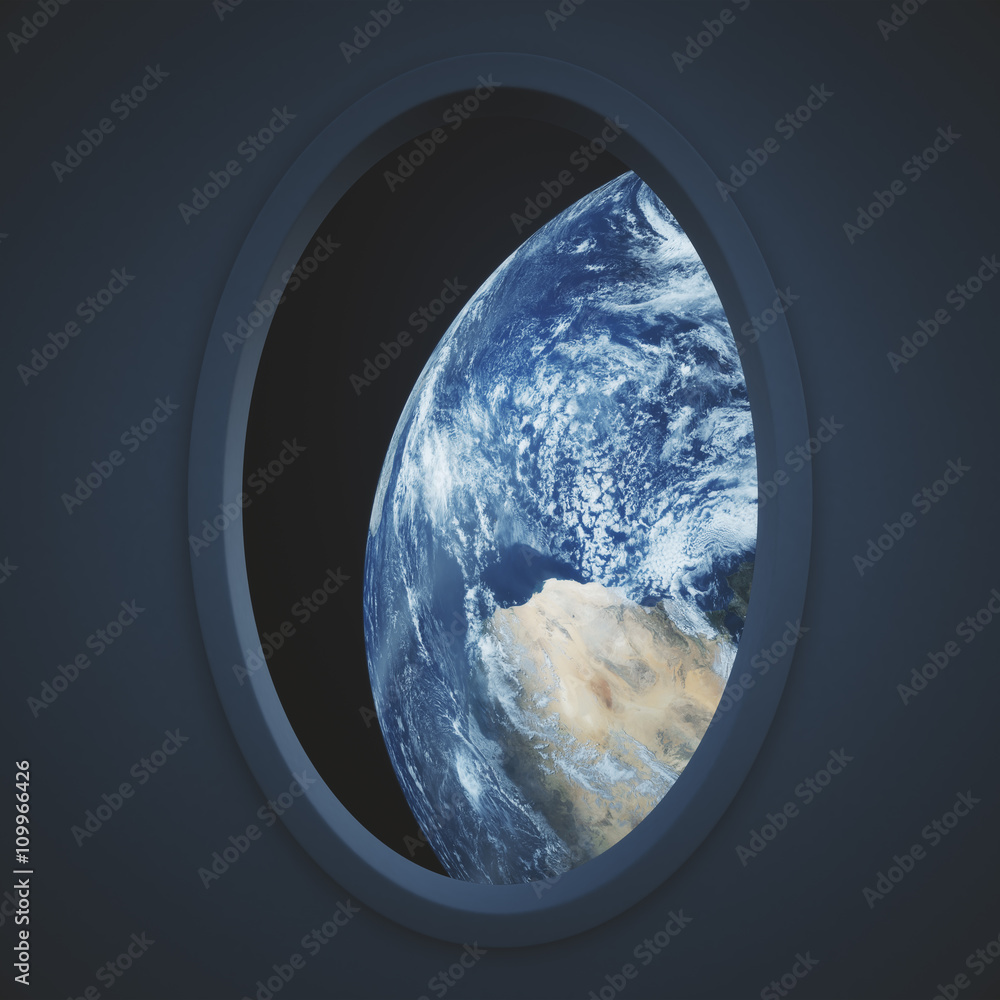 Dark spaceship window Dark spaceship window