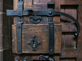 Old door latch at Chester Cathedral