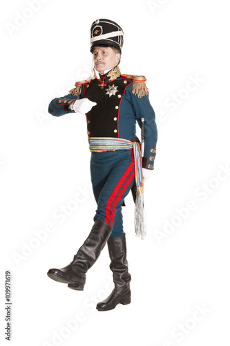 Fotografie Officer Guards Horse Artillery.
