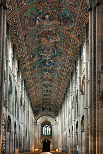 Interior view Ely Cathedral photo