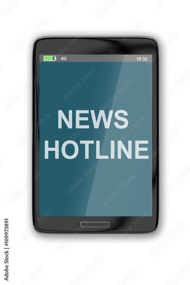 News Hotline concept