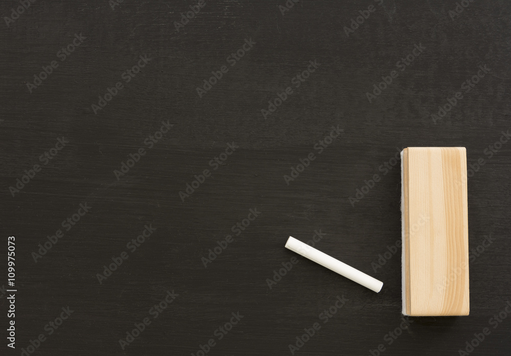 empty chalkboard with chalk empty chalkboard with chalk