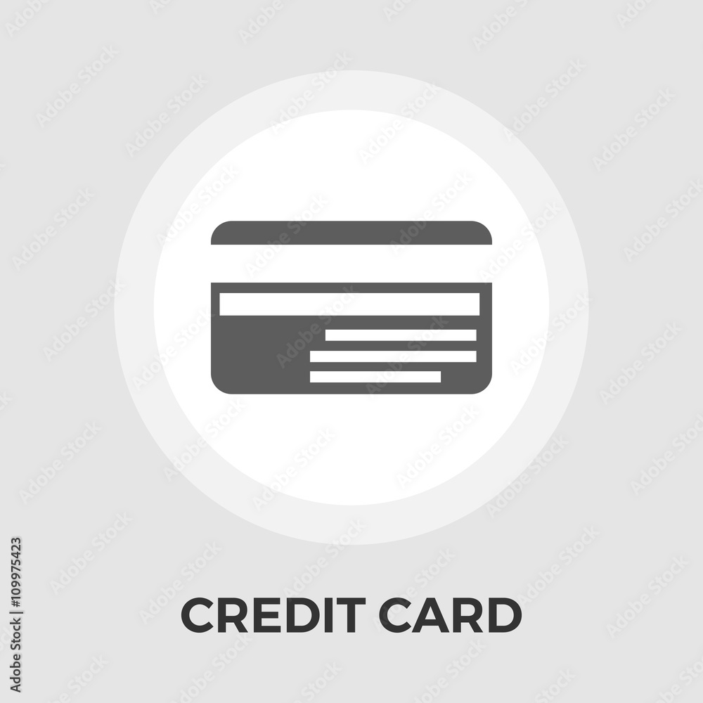 Credit Card Vector Flat Icon Credit Card Vector Flat Icon
