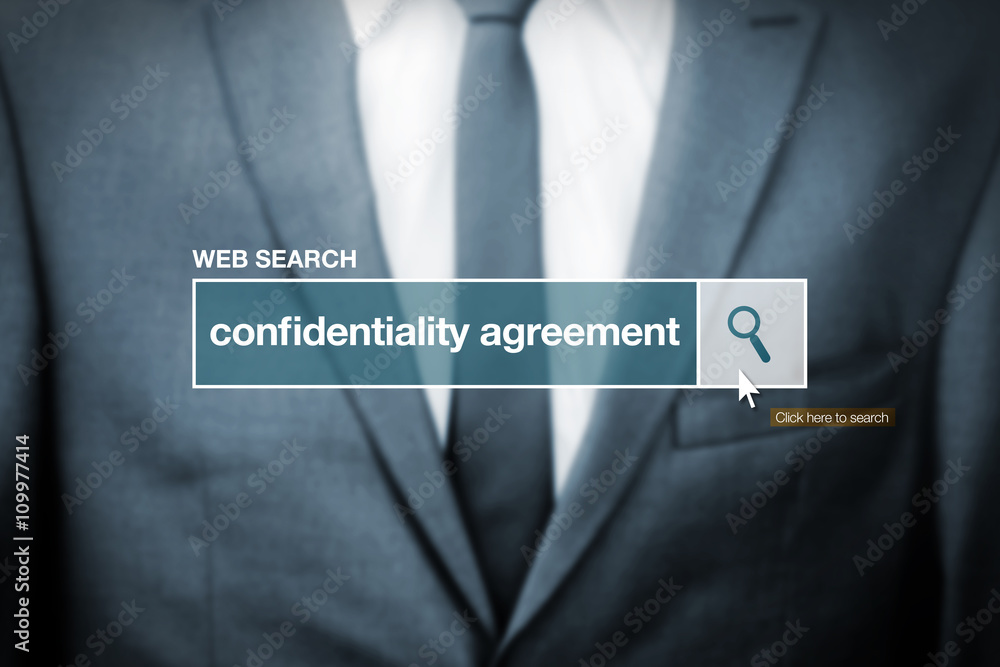 Web search bar glossary term - confidentiality agreement Web search bar glossary term - confidentiality agreement