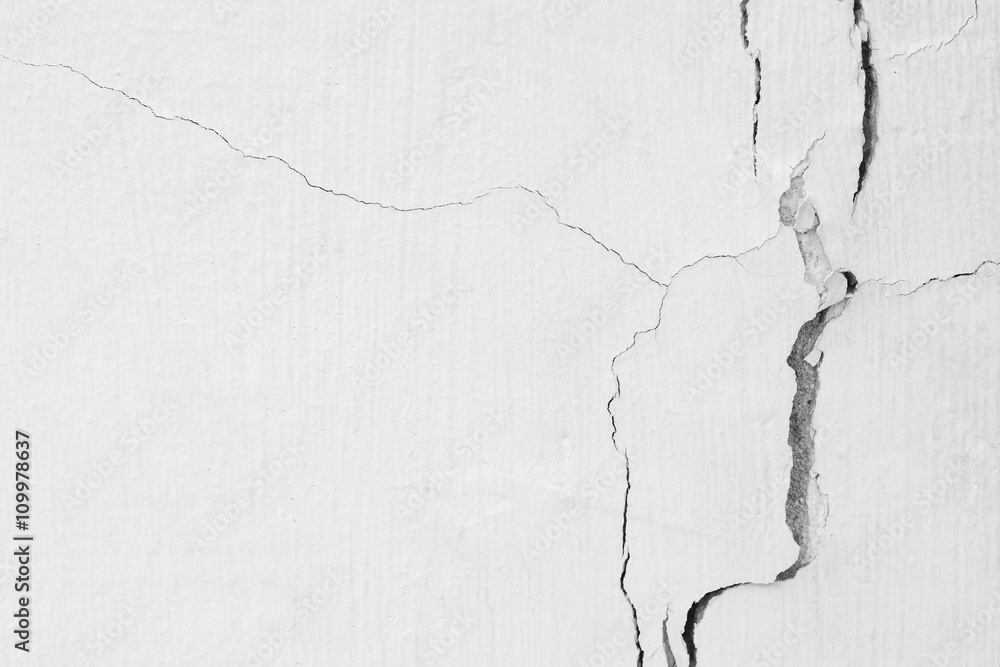 Obraz premium Cracked wall.