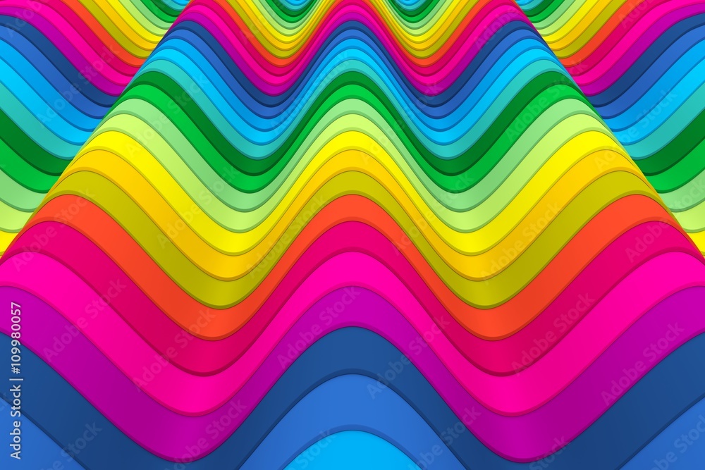 Obraz premium abstract colorful background 3d illustration