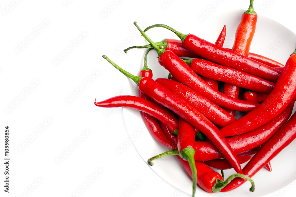 Chilli Peppers in Bowl