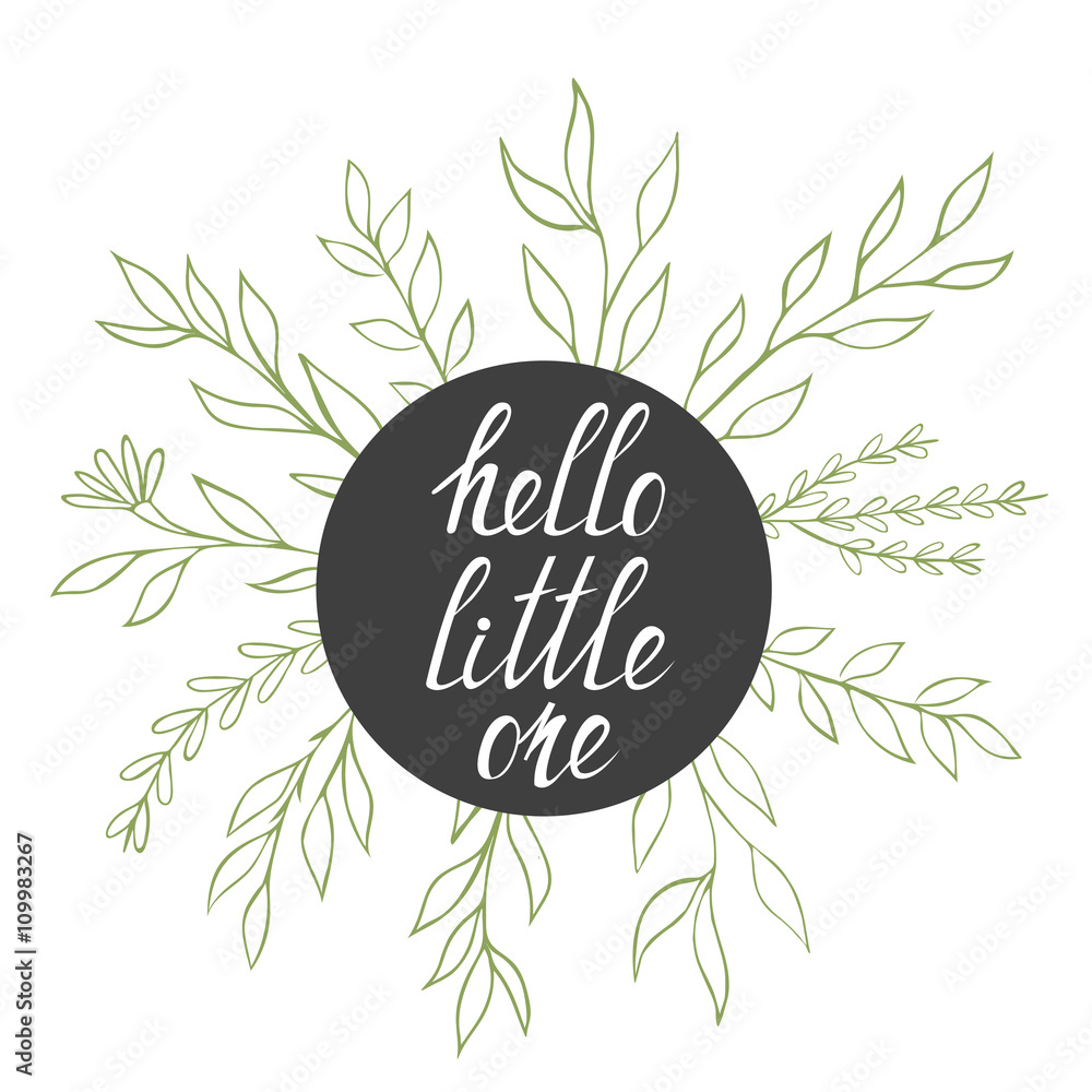 Obraz premium Hello Little One