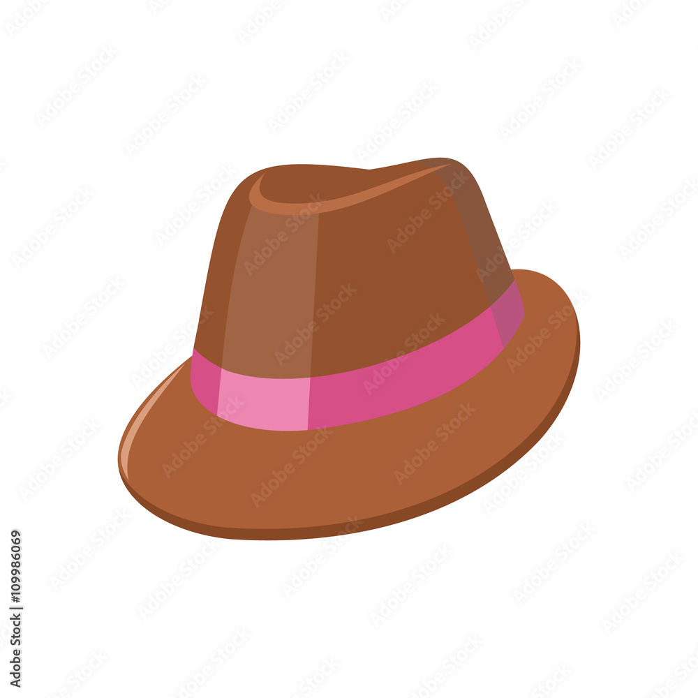 Summer Hat Isolated on White Background Summer Hat Isolated on White Background